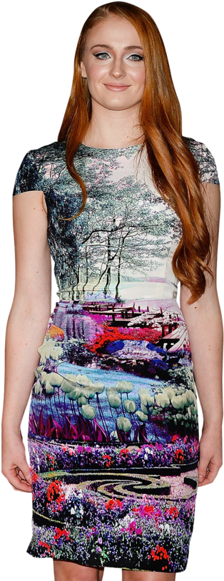 Game Of Thrones' Sophie Turner On Sansa's Plans, Crazy - Day Dress (1420x946), Png Download