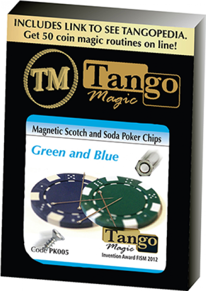 Magnetic Scotch And Soda Poker Chips By Tango - Trick (940x587), Png Download