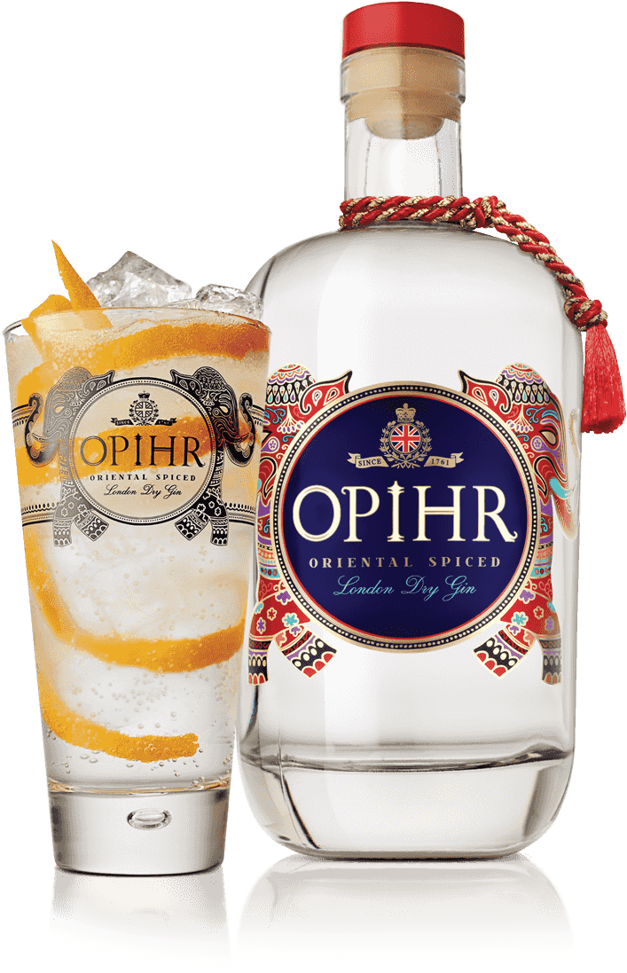 Cocktails - Opihr Oriental Spiced London Dry Gin (706x1110), Png Download