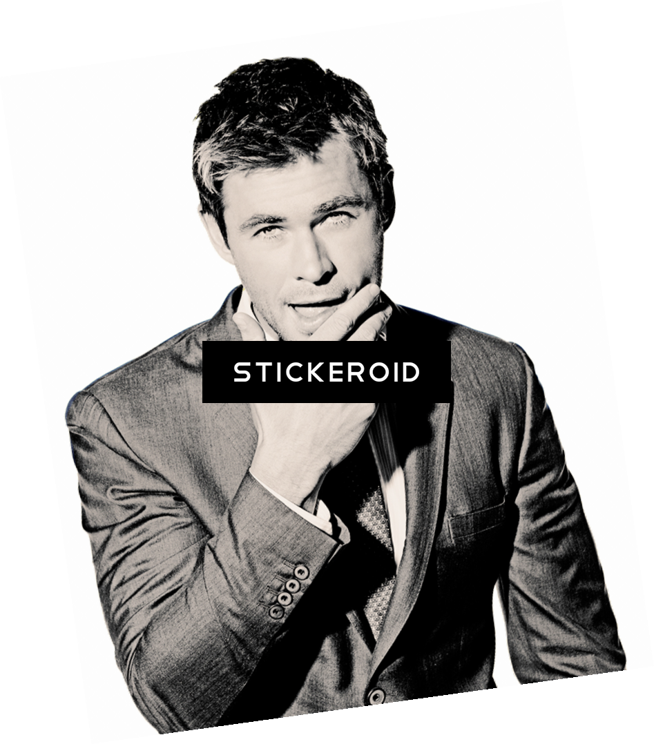 Chris Hemsworth - Gentleman (947x1078), Png Download