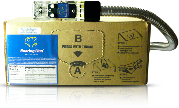 The Lowdown - Roaring Lion Energy Drink (607x572), Png Download