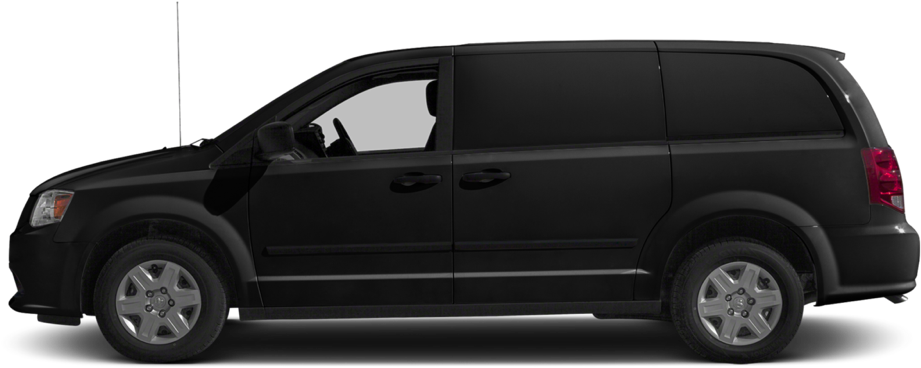 2015 Ram Cargo Van - All Black Dodge Journey (1000x600), Png Download