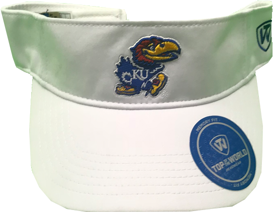 Ku Hawkeye Adjustable Visor - Visor (720x540), Png Download