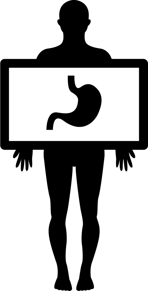 Png File Svg - Chest X Ray Logo (500x980), Png Download