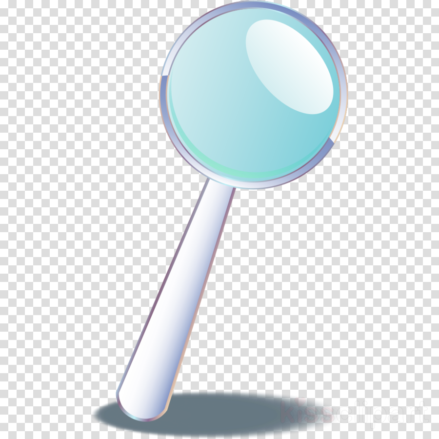 Magnifying Glass Clipart Magnifying Glass - Cucumber Slice Transparent (900x900), Png Download