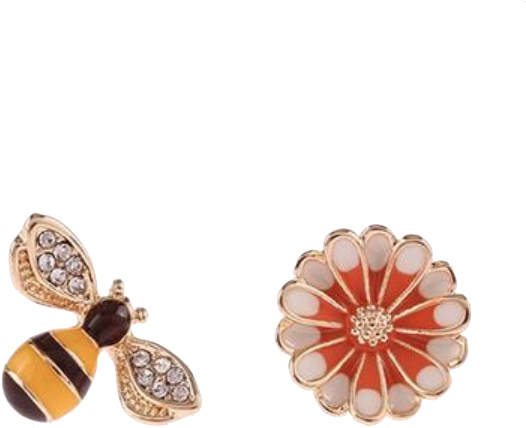 Clip Art Free Stock Clip Earings Cute - Student Stud Earrings Soft Mat Ear Clip, (595x595), Png Download