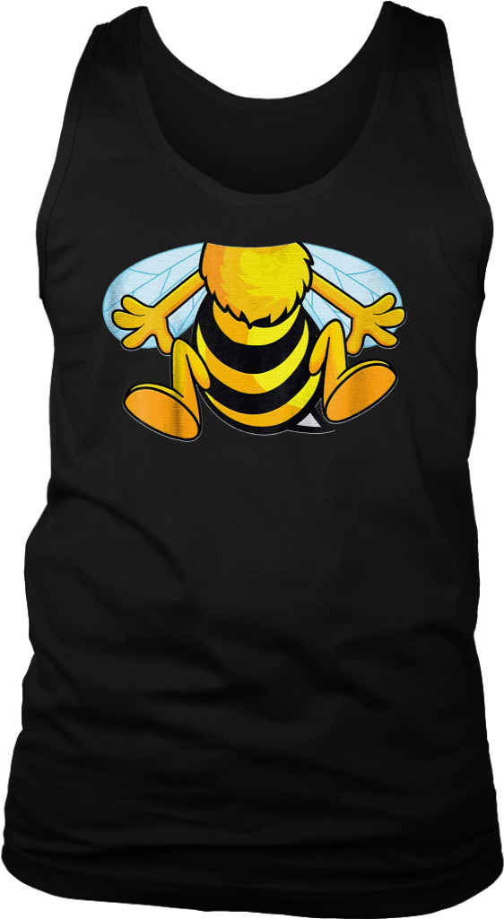 Funny Bee Costume Easy Shirt - Shirt (1024x1024), Png Download