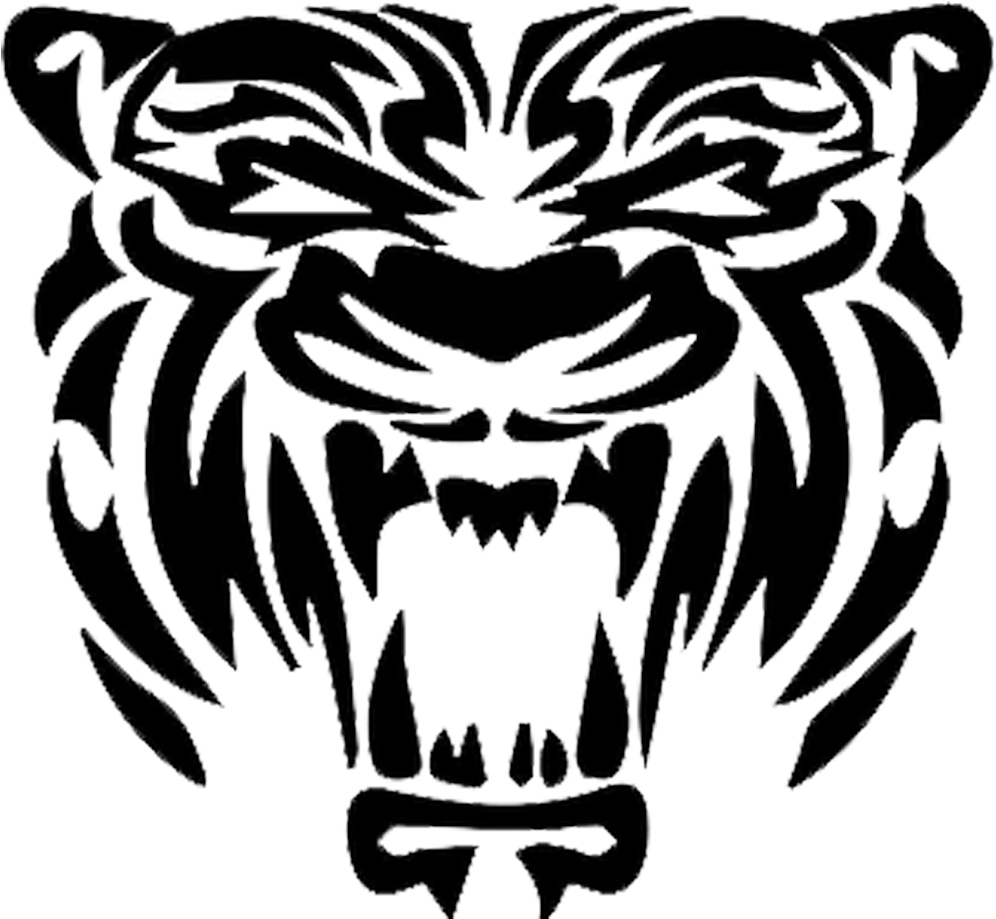 Community - “ - Animal Tiger Tribal Vector (1000x1000), Png Download