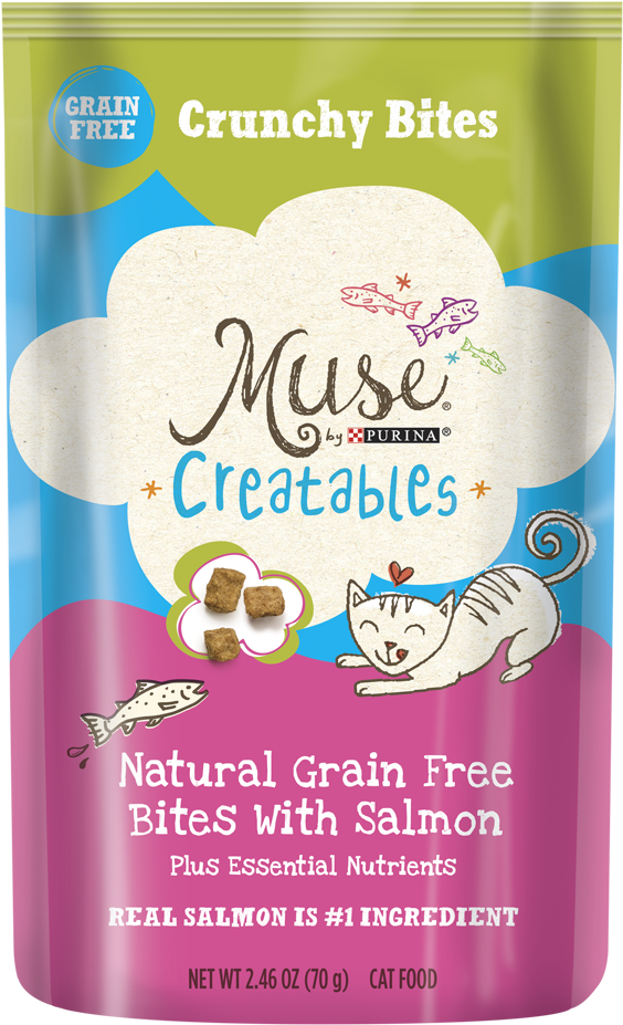 Muse Creatables Kibble Salmon (800x1000), Png Download
