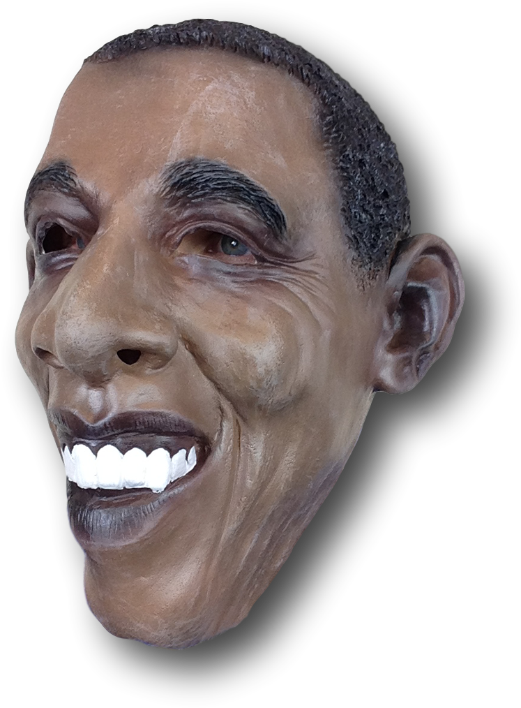 Obama1 Clipped Rev 1 V=1523309680 - Obama Adult Mask (1024x1024), Png Download