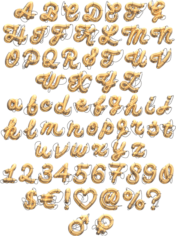 Buy Neons Sign Font - Typeface (595x808), Png Download