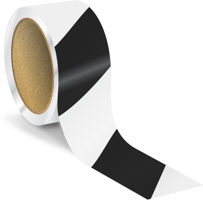 Striped Floor Marking Tape - Floor (800x800), Png Download