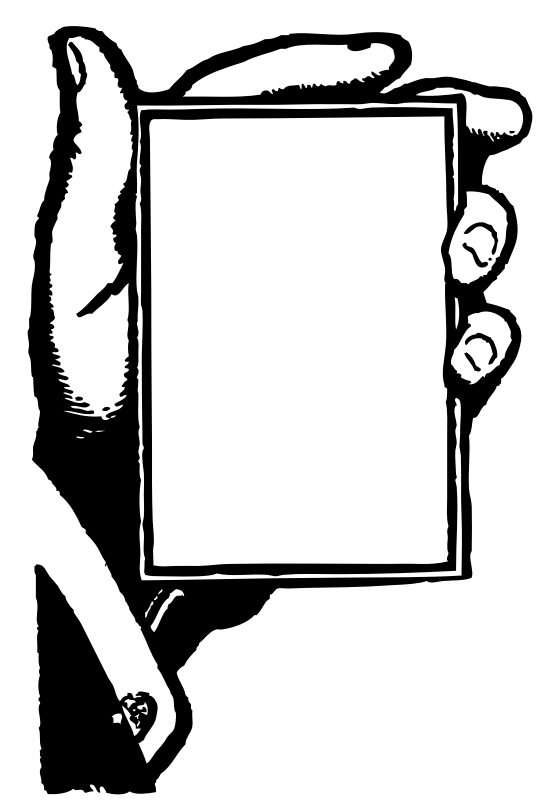 Blank Card Clip Art Library - Clip Art (800x800), Png Download