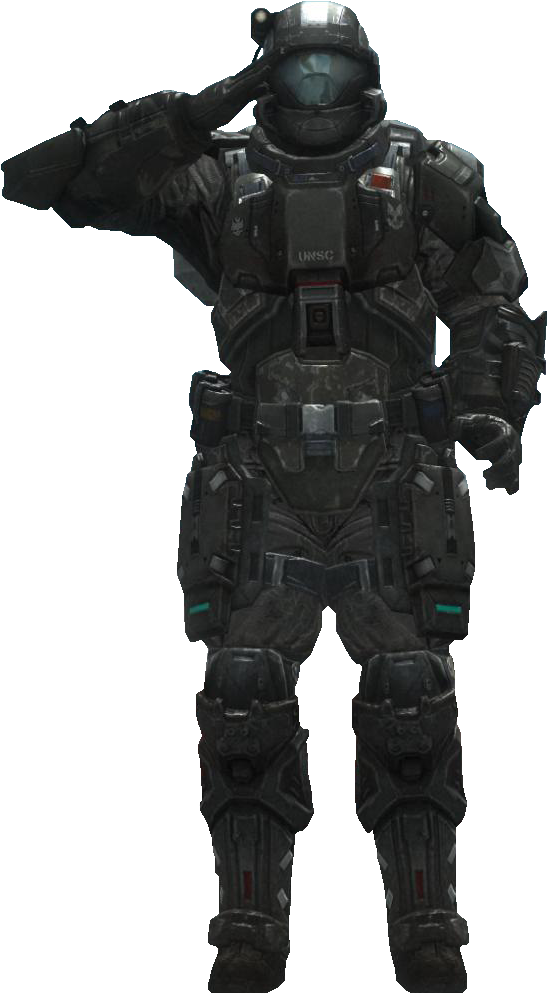 [ Img] - Unsc Space Suit (600x1040), Png Download