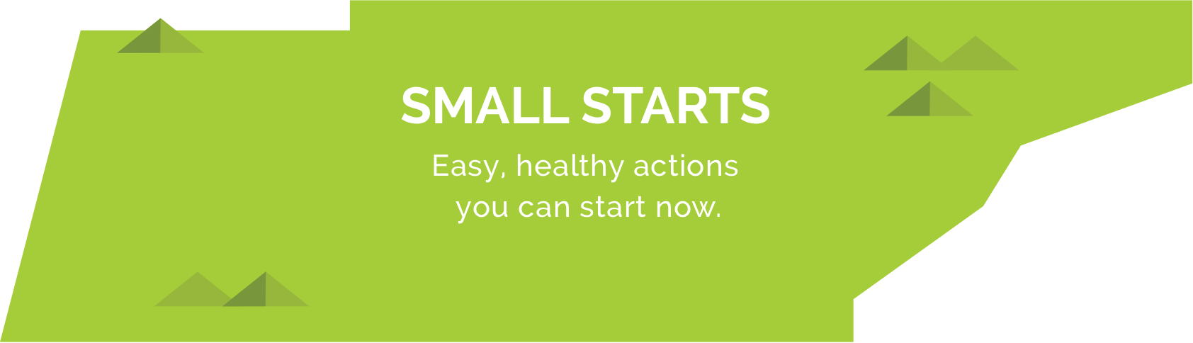 Choose Simple Starts - Healthier Tennessee (1684x484), Png Download
