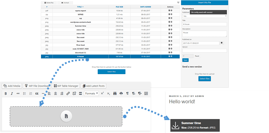 Wp File Download Light - Download (920x454), Png Download
