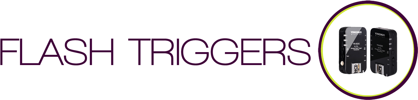 Wireless Flash Triggers - Yongnuo Yn622 Wireless Ettl Flash Trigger Receiver (1663x349), Png Download