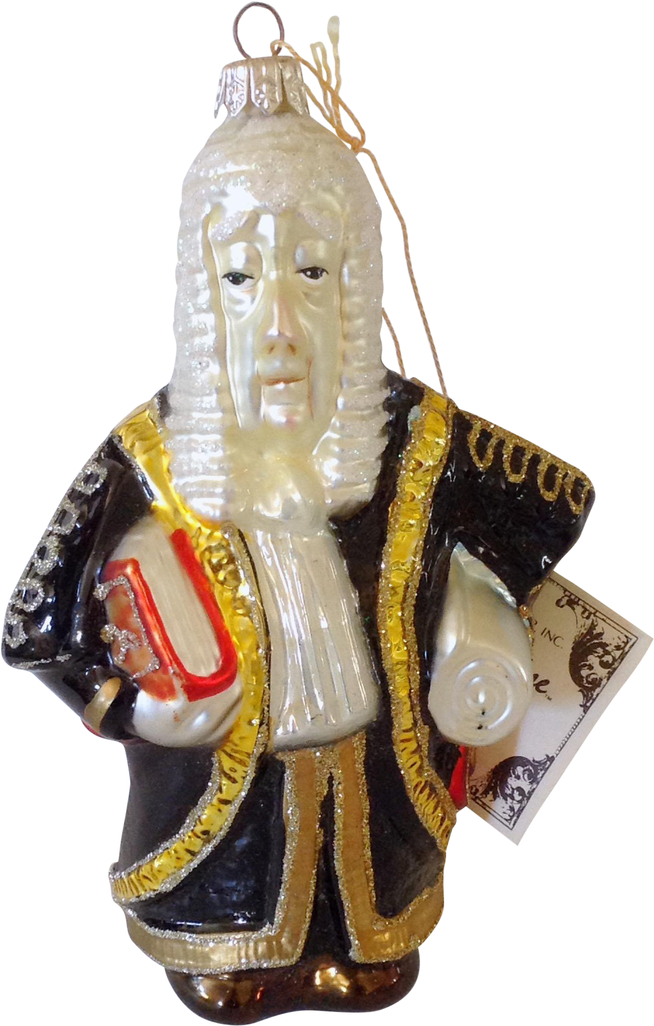 Kurt Adler Polonaise Judge Ornament On Chairish - Kurt Adler Polonaise (1449x2271), Png Download