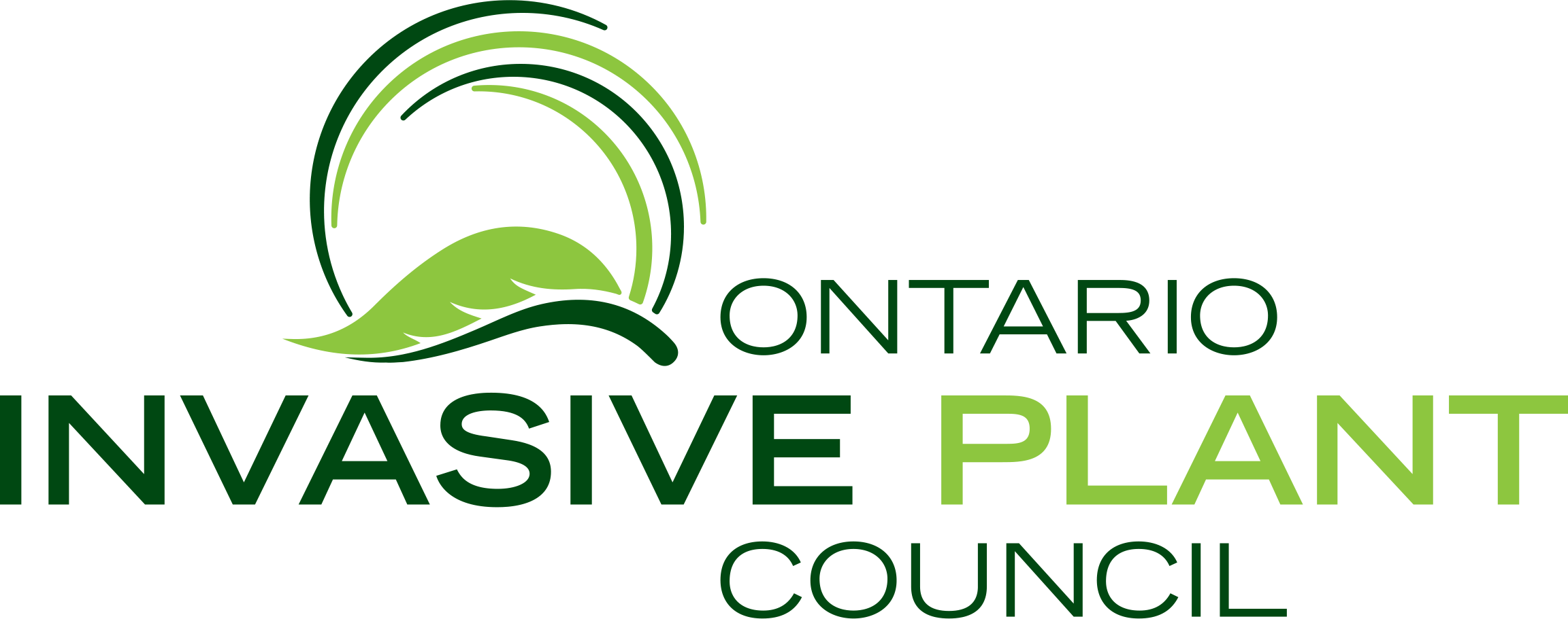 Ontario Invasive Plant Council (2304x911), Png Download