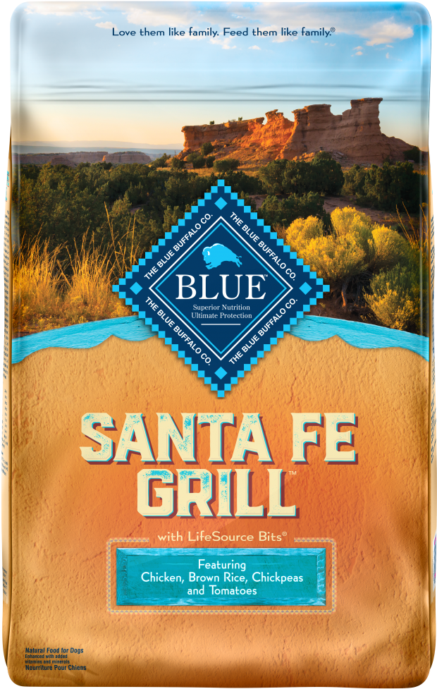 Blue Buffalo Regionals Santa Fe Grill With Chicken, - Blue Buffalo Dog Food (679x1000), Png Download