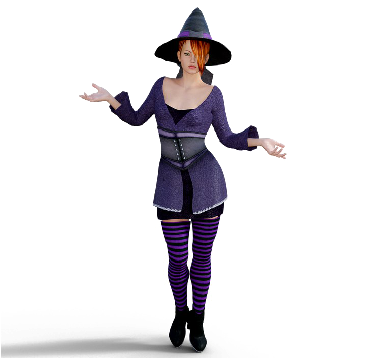 Catwoman Png Hd Quality - Witch (720x720), Png Download
