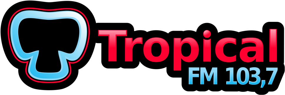 Tropical Fm 103,7 - Lajeado, Rio Grande Do Sul (1200x459), Png Download
