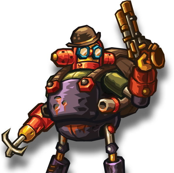 Dora - Steamworld Heist Characters (641x594), Png Download