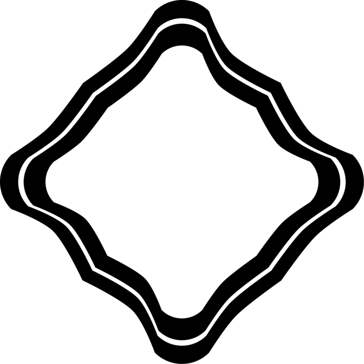 Square Diagonal Rectangle Computer Icons Picture Frames - Squiggly Square (750x750), Png Download