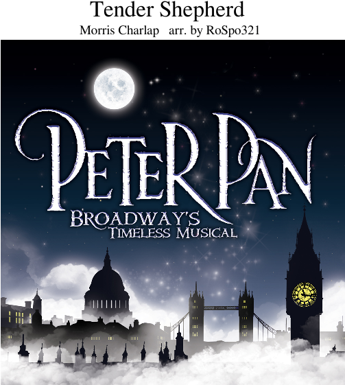 Print - Peter Pan The Musical (850x1100), Png Download