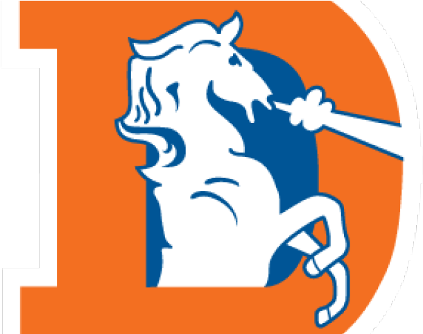 Denver Broncos Old Logo Png (640x480), Png Download