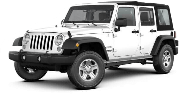Bright White - Jeep Wrangler Red Color (1000x350), Png Download