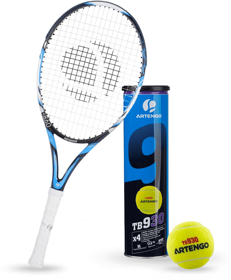 Racket Sports - Tennisschläger Tr860 Blau, Artengo (1067x1067), Png Download