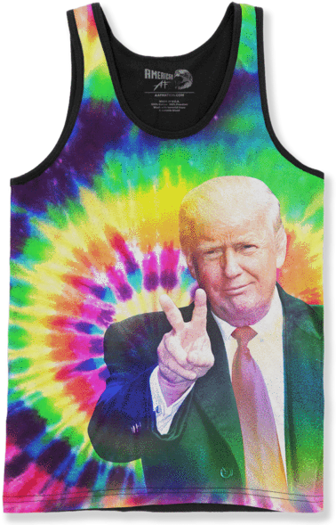Trump Tie Dye - Donald Trump Tie Dye Shirt (600x600), Png Download