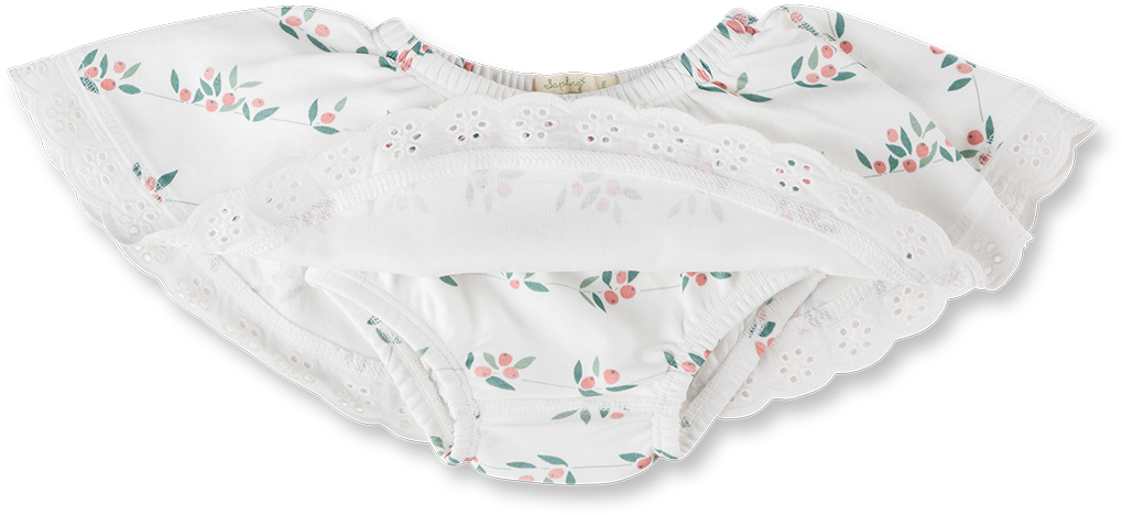 Berry Buds Skirt Bloomers (1079x1079), Png Download