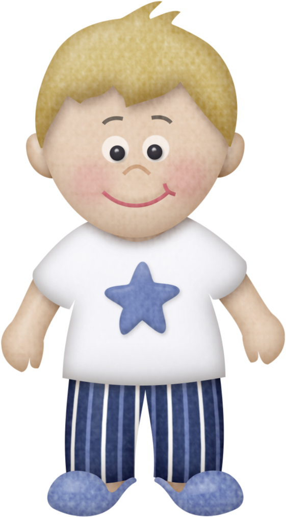 B *✿* Pj Kids Sleepover, Family Clipart, Clipart Boy, - Boy Pyjamas Clip Art (601x1024), Png Download