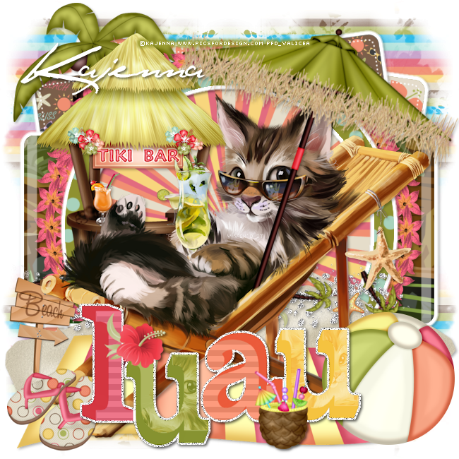 Kitty Luau - Domestic Short-haired Cat (650x650), Png Download