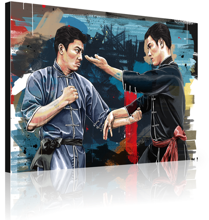 Bruce Lee And Taky Kimura - Album Cover (750x750), Png Download
