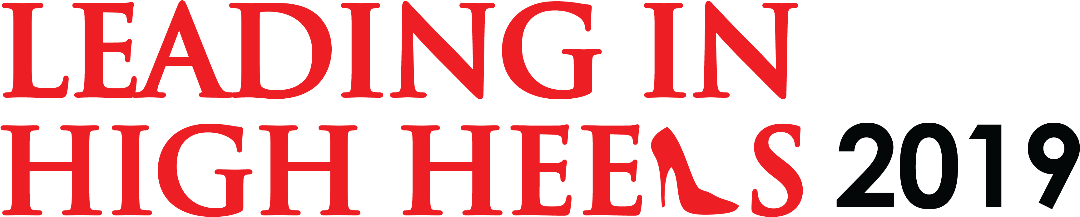 Leading In High Heels - 2019 (4067x1606), Png Download