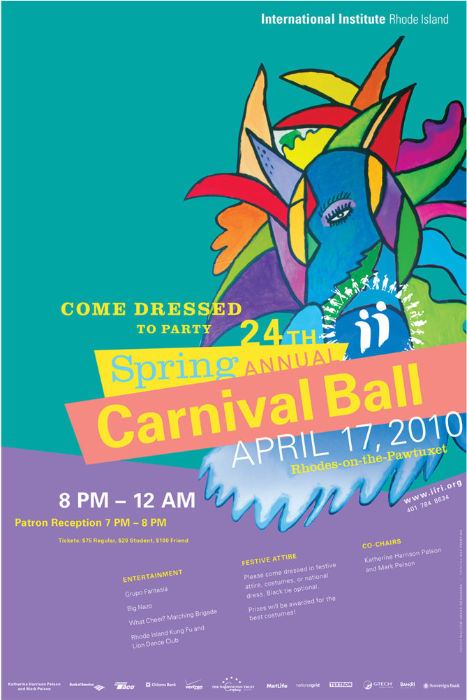 Carnivalball2010 - Portable Network Graphics (1000x1000), Png Download