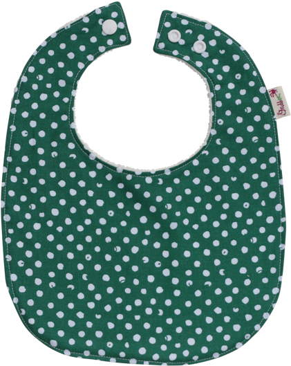Green Christmas Bandana Bib - Confetti Sparkle In Navy, Designed By Dear Stella For (600x600), Png Download