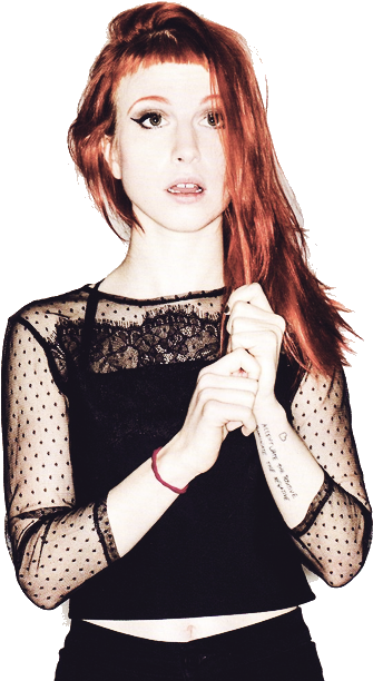 Hayley Williams Png Transparent Image - Hayley Williams Photoshoot 2013 (500x660), Png Download