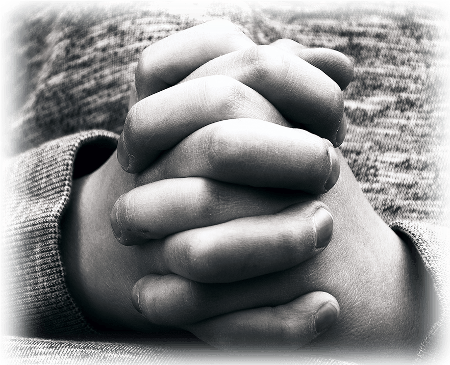 Pray Hands - Prayer (881x723), Png Download