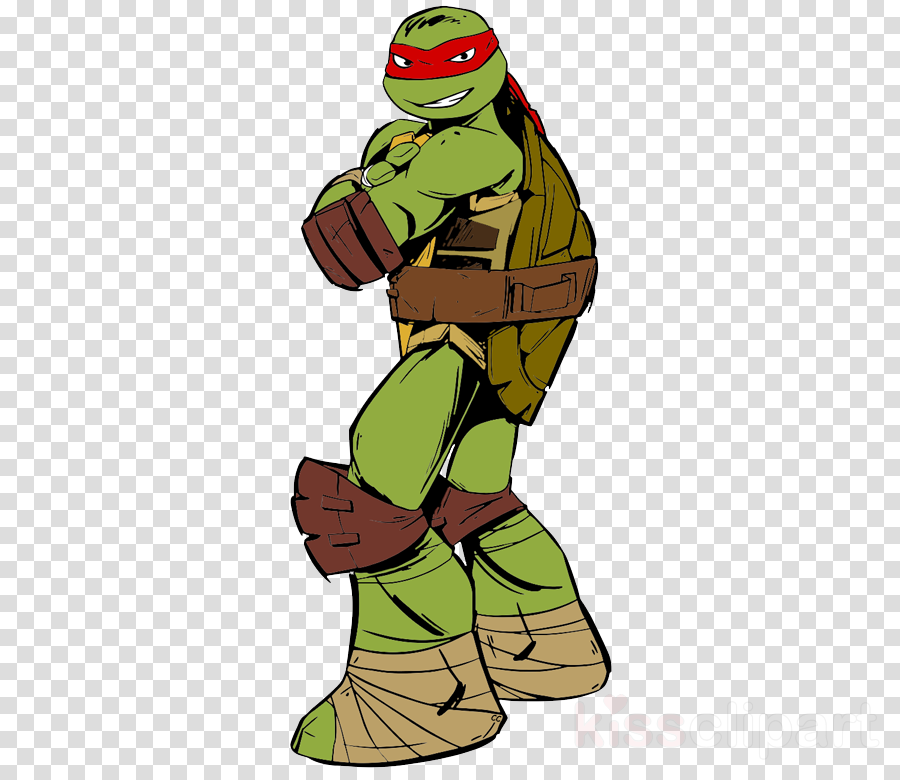 Raphael Clipart Raphael Michaelangelo Leonardo - Cartoon Raphael Ninja Turtle (900x780), Png Download