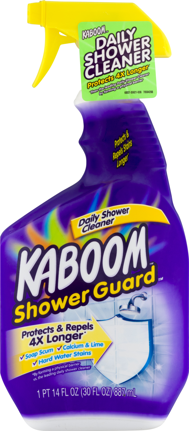 Kaboomâ„¢ Shower Guardâ„¢ Daily Shower Cleaner 30 Fl - Kaboom Cleaner (1800x1800), Png Download
