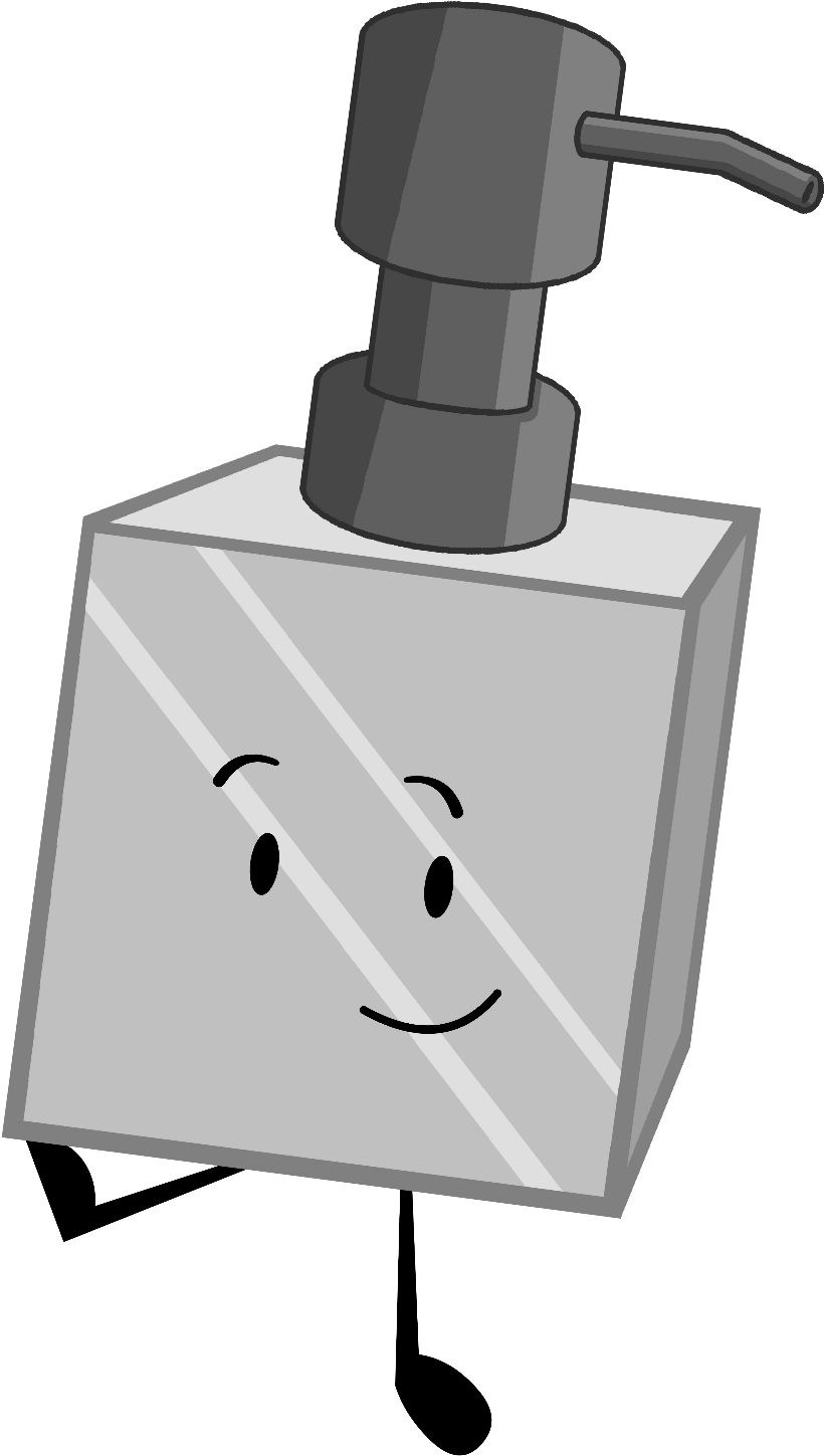 Soap Bottle Pose - Soap (872x1500), Png Download