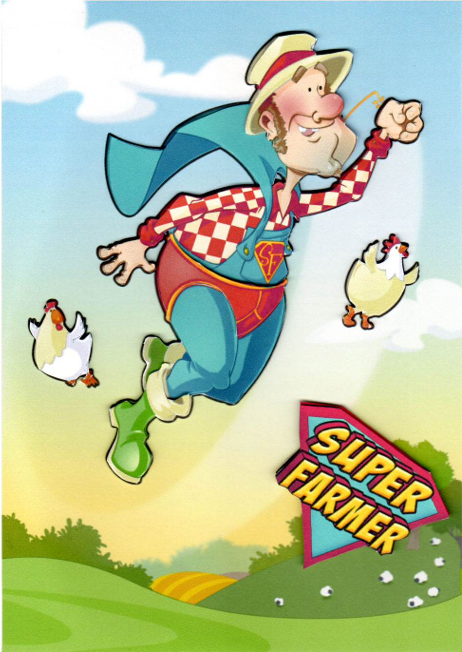 Super Farmer - Cardmaking (1140x1343), Png Download