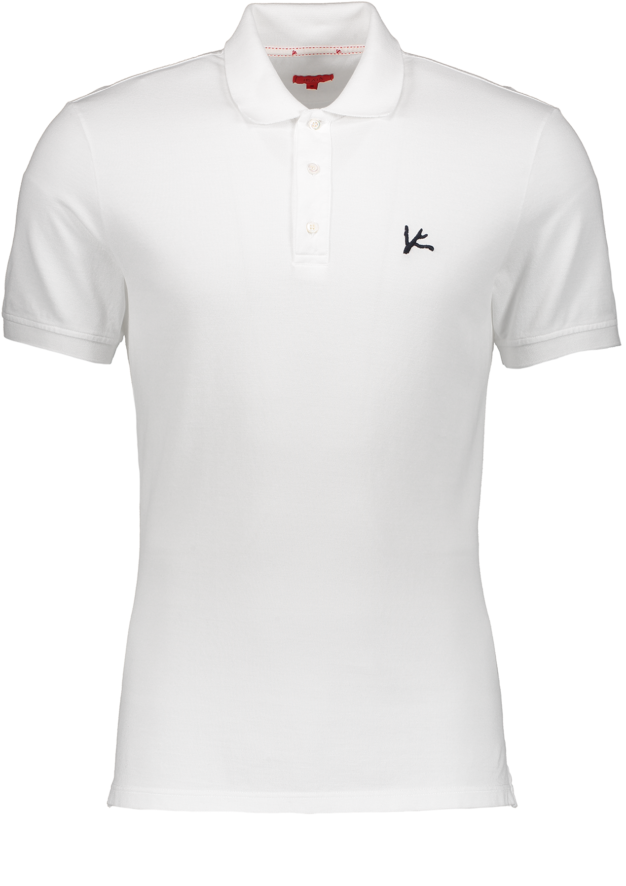 Ss Logo Polo White/navy - Isaia (1280x1920), Png Download