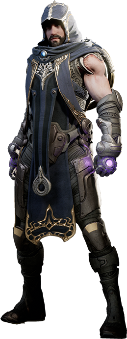 Yo Gideon Is Pretty Buff For A Mage - Mgs Skull Face Costume (593x756), Png Download