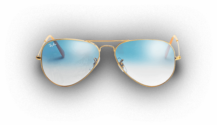 Óculos Ray-ban Aviador - Reflection (825x474), Png Download