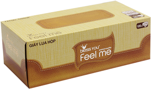 Box Tissue Bless You Feel Me - Tissue Paper Box (800x419), Png Download
